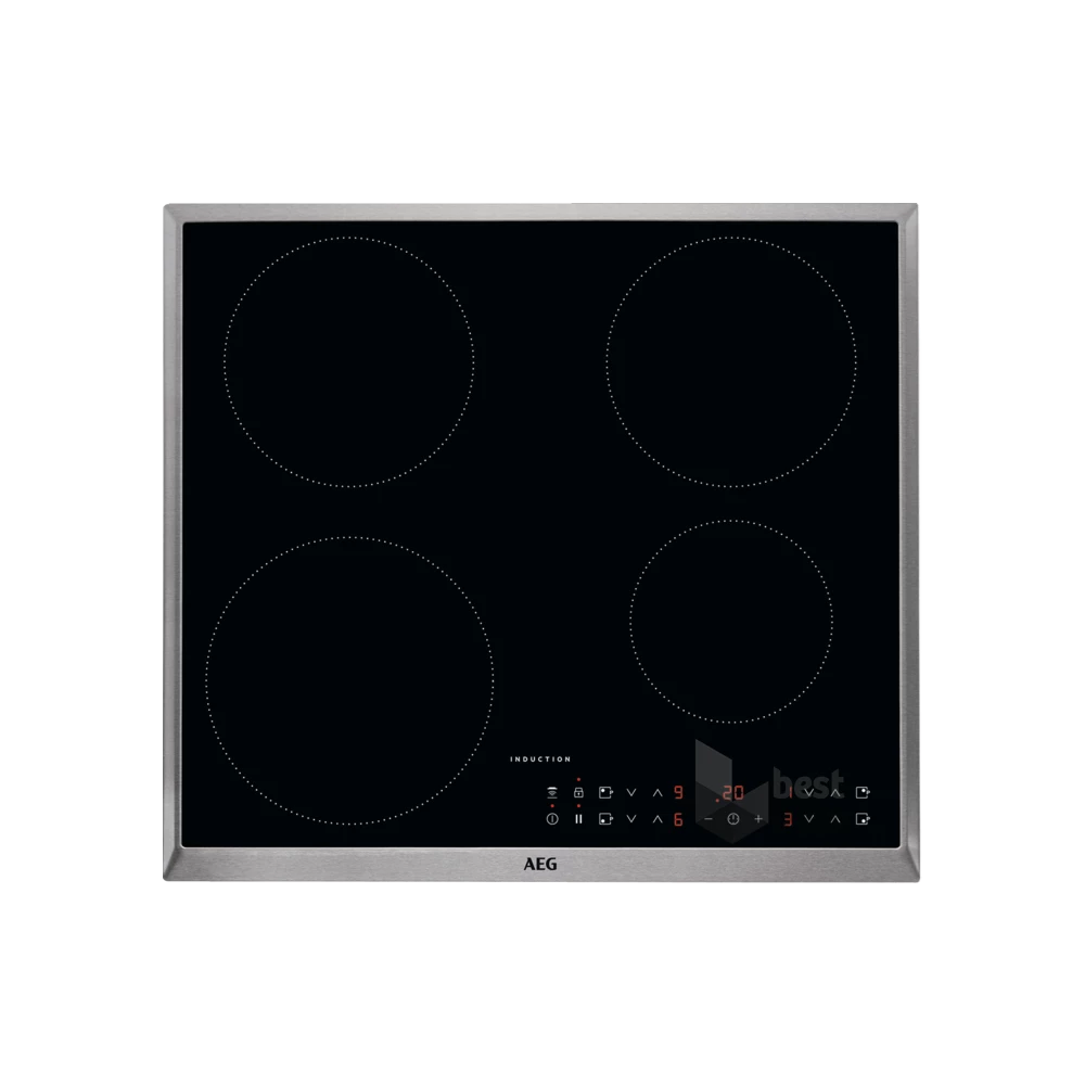 AEG IKB64301XB fekete, beépíthető, indukciós, főzőzóna: 4, beépíthető méret: 56cm, főzőlap