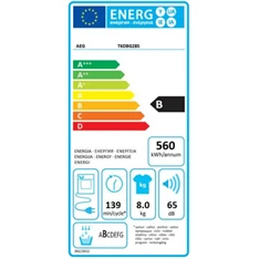 AEG T6DBG28S kondenzációs szárítógép
