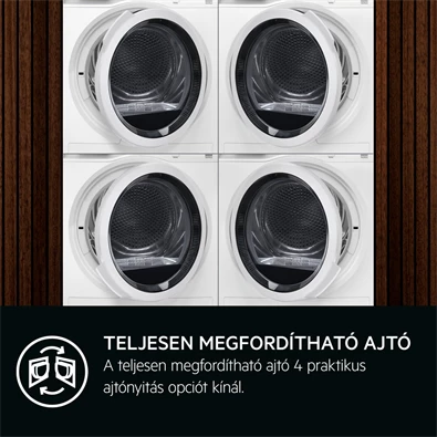 AEG TR718L2E fehér, 8 kg, hőszivattyús, szárítógép