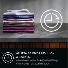 AEG TR718L2E fehér, 8 kg, hőszivattyús, szárítógép