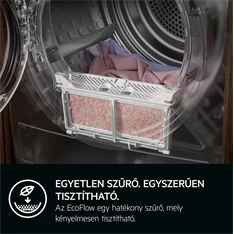 AEG TR718L2E fehér, 8 kg, hőszivattyús, szárítógép