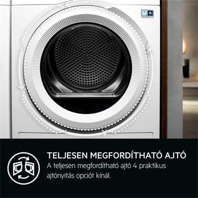 AEG TR718L2E fehér, 8 kg, hőszivattyús, szárítógép