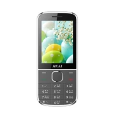 AKAI PHA-2890 2,8" 2G Dual SIM fekete mobiltelefon