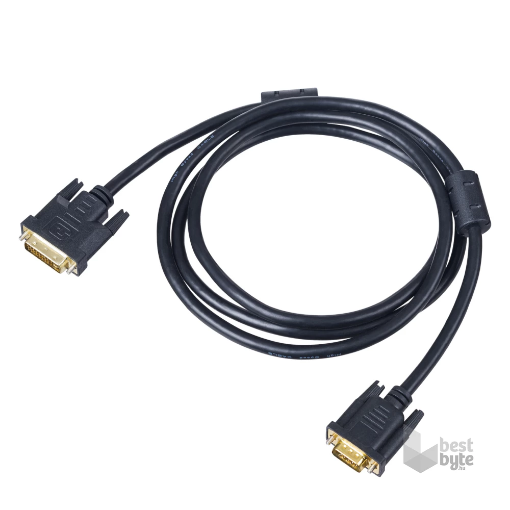 AKYGA 1,8m DVI - VGA monitor kábel
