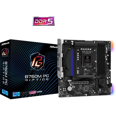 AL ASRock s1700 B760M PG RIPTIDE