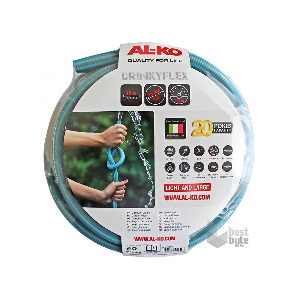 AL-KO Armadillo Drinky 5/8" 15m locsolótömlő