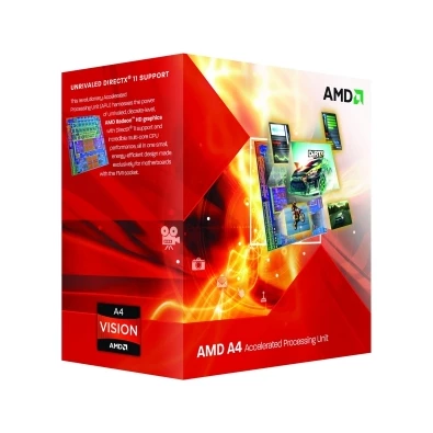 AMD A4 X2 2,70GHz FM1 (3400) box processzor