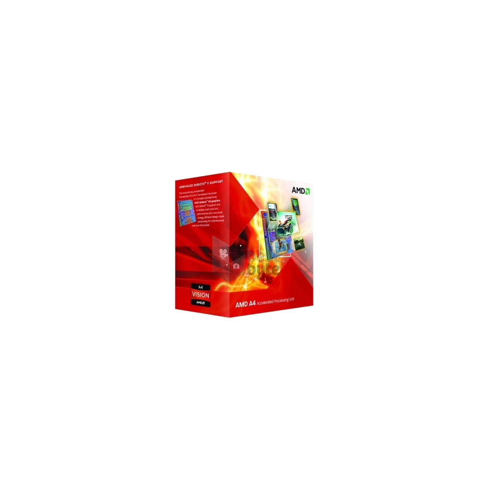 AMD A4 X2 2,70GHz FM1 (3400) box processzor