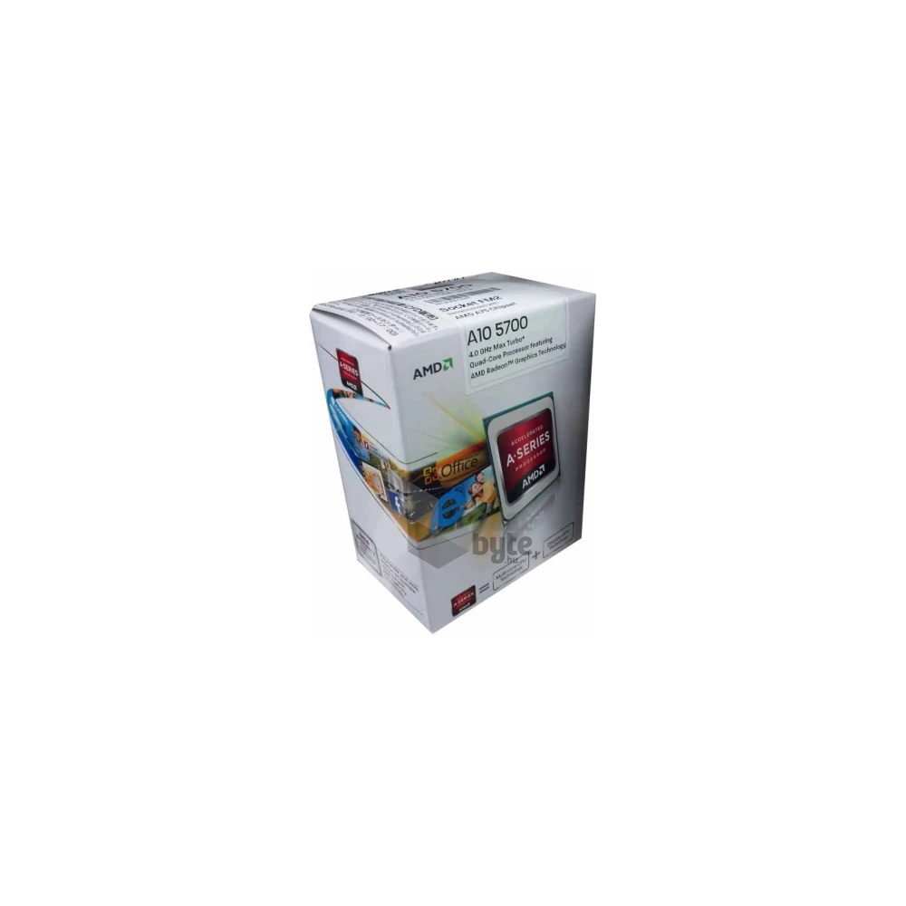 AMD A10  X4 (5700) FM2 box processzor