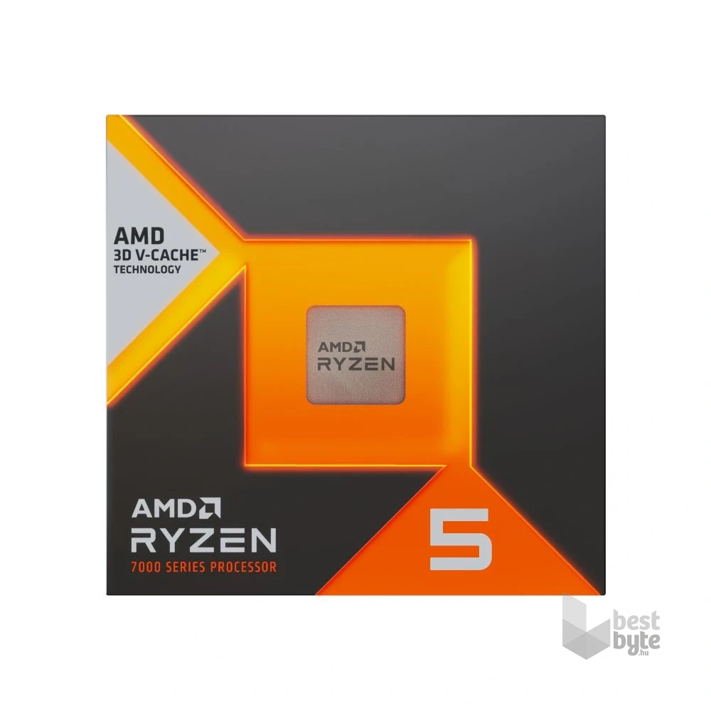 AMD Ryzen 5 4,5GHz AM5 96MB (7500X3D) box processzor