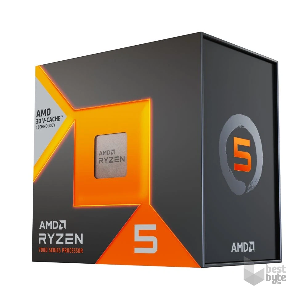 AMD Ryzen 5 4,5GHz AM5 96MB (7500X3D) box processzor