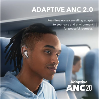 ANKER A3947G21 Soundcore Liberty 4 NC True Wireless Bluetooth fehér fülhallgató