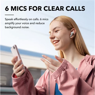 ANKER A3947G21 Soundcore Liberty 4 NC True Wireless Bluetooth fehér fülhallgató
