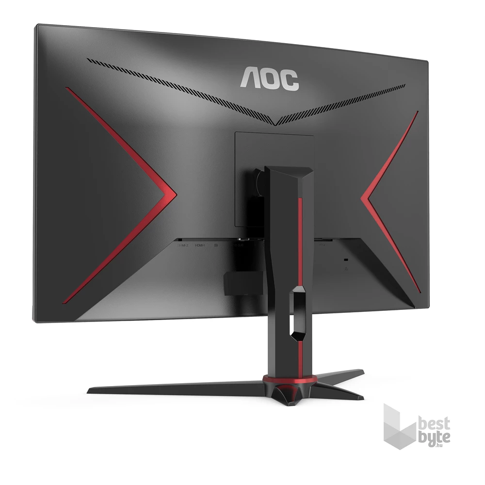 AOC 23,8" C24G2AE/BK FHD VA 165Hz VGA/HDMI/DP gamer ívelt monitor