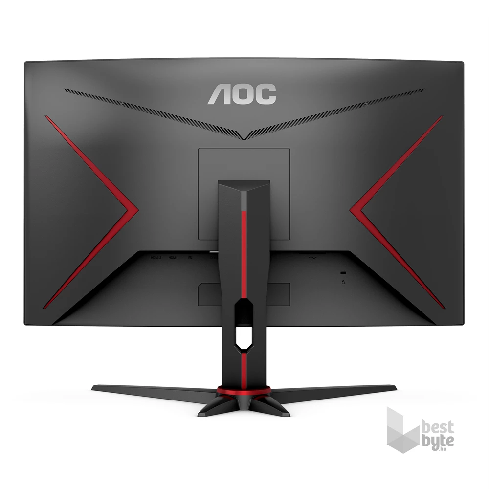 AOC 23,8" C24G2AE/BK FHD VA 165Hz VGA/HDMI/DP gamer ívelt monitor