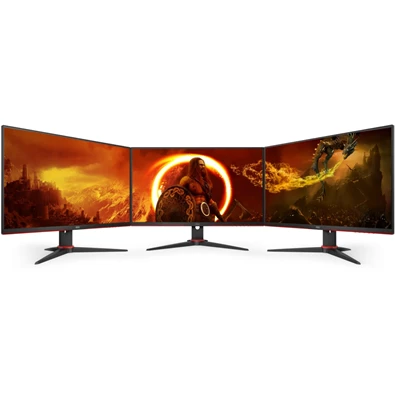 AOC 23,6" 24G2AE/BK FHD IPS 144Hz HDMI/DP/VGA gamer monitor
