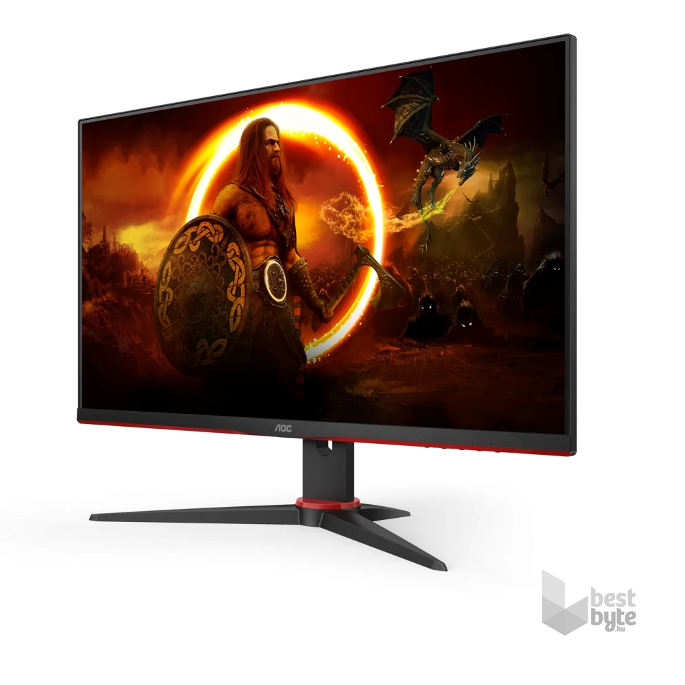 AOC 23,6" 24G2AE/BK FHD IPS 144Hz HDMI/DP/VGA gamer monitor