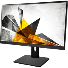 AOC 23,6" E2475PWJ TN FHD HDMI/VGA/DVI/hangszóró fekete monitor (Használt A)