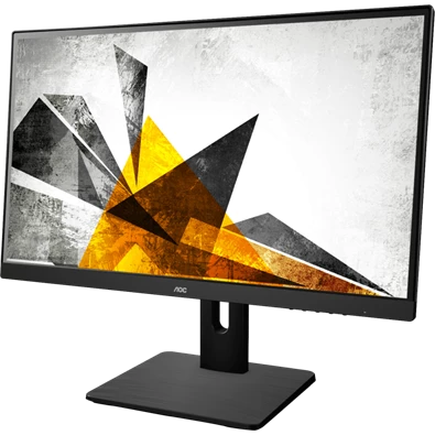 AOC 23,6" E2475PWJ TN FHD HDMI/VGA/DVI/hangszóró fekete monitor (Használt A)