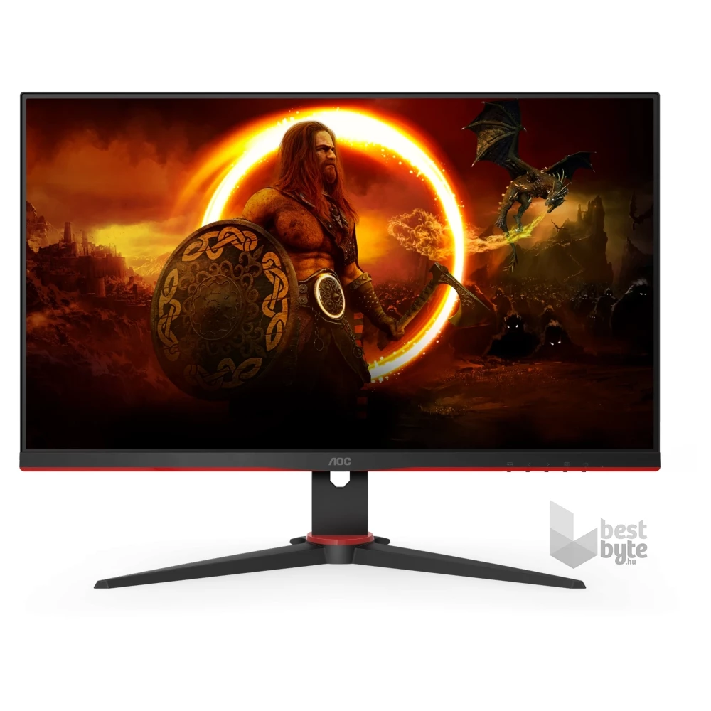 AOC 23,8" 24G2ZE/BK FHD IPS 240Hz HDMI/DP gamer monitor