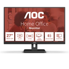 AOC 27" 27E3UM FHD VA HDMI/DP/VGA WLED monitor