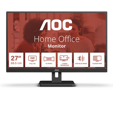 AOC 27" 27E3UM FHD VA HDMI/DP/VGA WLED monitor