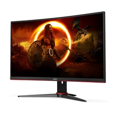 AOC 27" C27G2ZE/BK FHD VA 240Hz HDMI/DP ívelt kijelzős gamer monitor