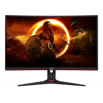 AOC 27" C27G2ZE/BK FHD VA 240Hz HDMI/DP ívelt kijelzős gamer monitor