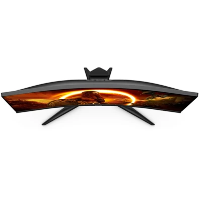 AOC 27" C27G2ZE/BK FHD VA 240Hz HDMI/DP ívelt kijelzős gamer monitor
