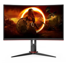 AOC 27" C27G2ZU/BK FHD VA 240Hz HDMI/DP ívelt kijelzős gamer monitor