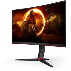 AOC 27" C27G2ZU/BK FHD VA 240Hz HDMI/DP ívelt kijelzős gamer monitor