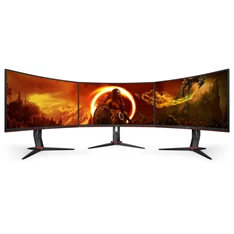 AOC 27" C27G2ZU/BK FHD VA 240Hz HDMI/DP ívelt kijelzős gamer monitor