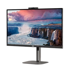 AOC 27" Q27V5CW/BK QHD IPS HDMI/DP/USB/USB-C monitor