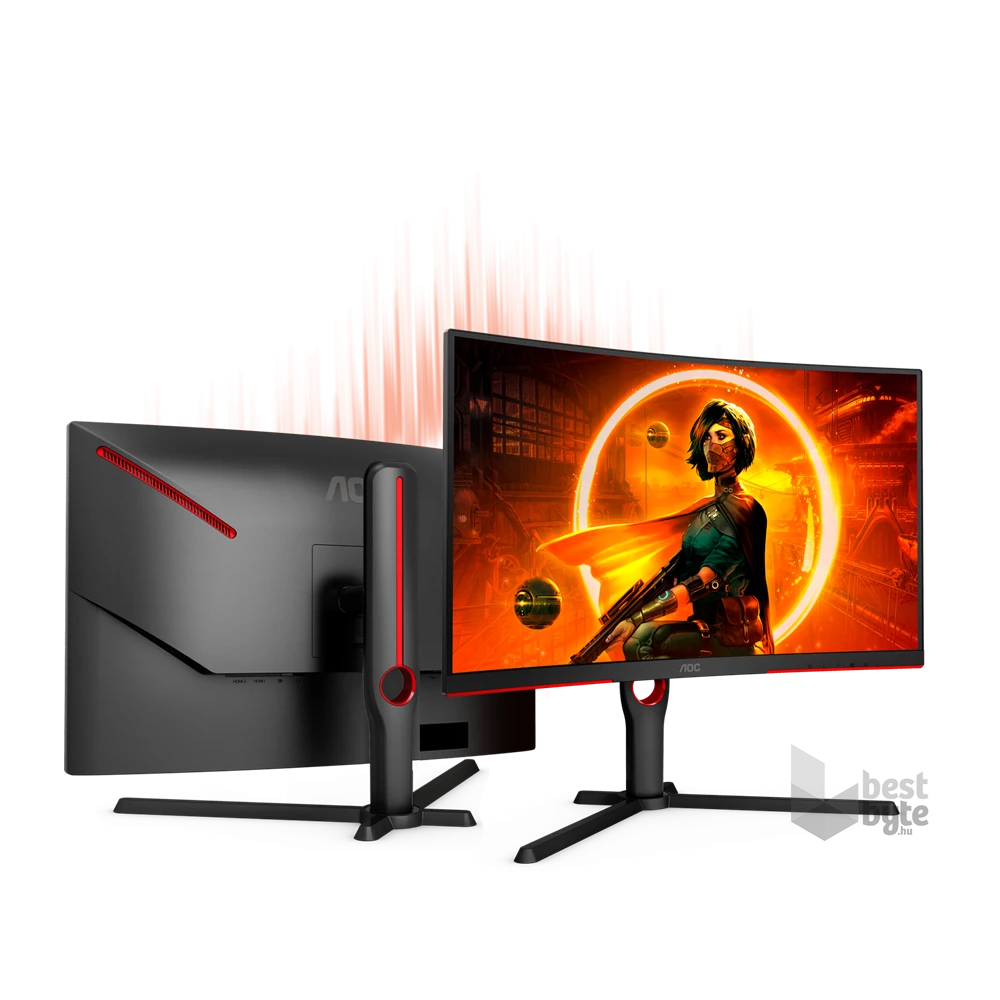 AOC 27" U27G3X/BK 4K UHD IPS 160Hz HDMI/DP gamer monitor