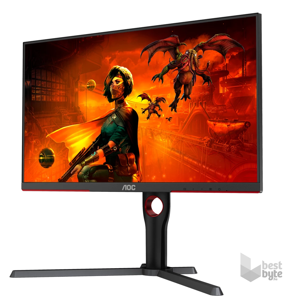 AOC 27" U27G3X/BK 4K UHD IPS 160Hz HDMI/DP gamer monitor