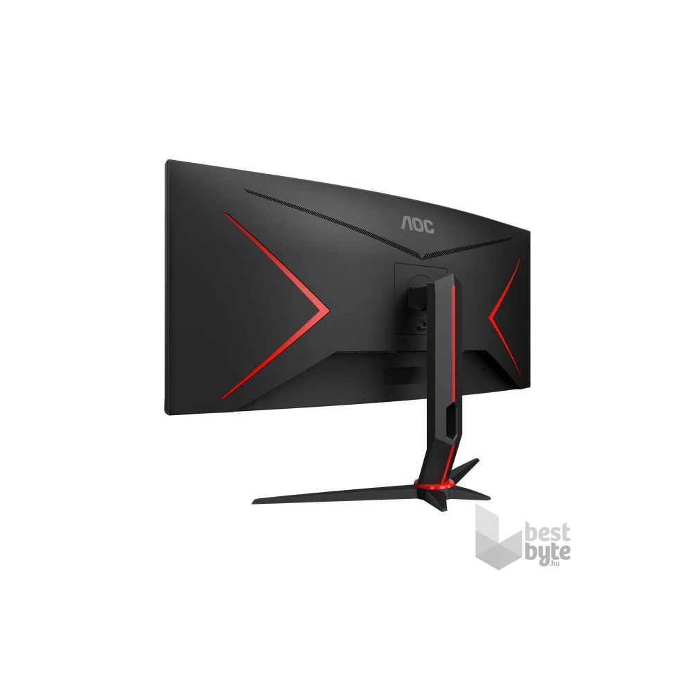AOC 34" CU34G2X/BK UWQHD 144Hz VA HDMI/DP/USB ívelt gamer monitor