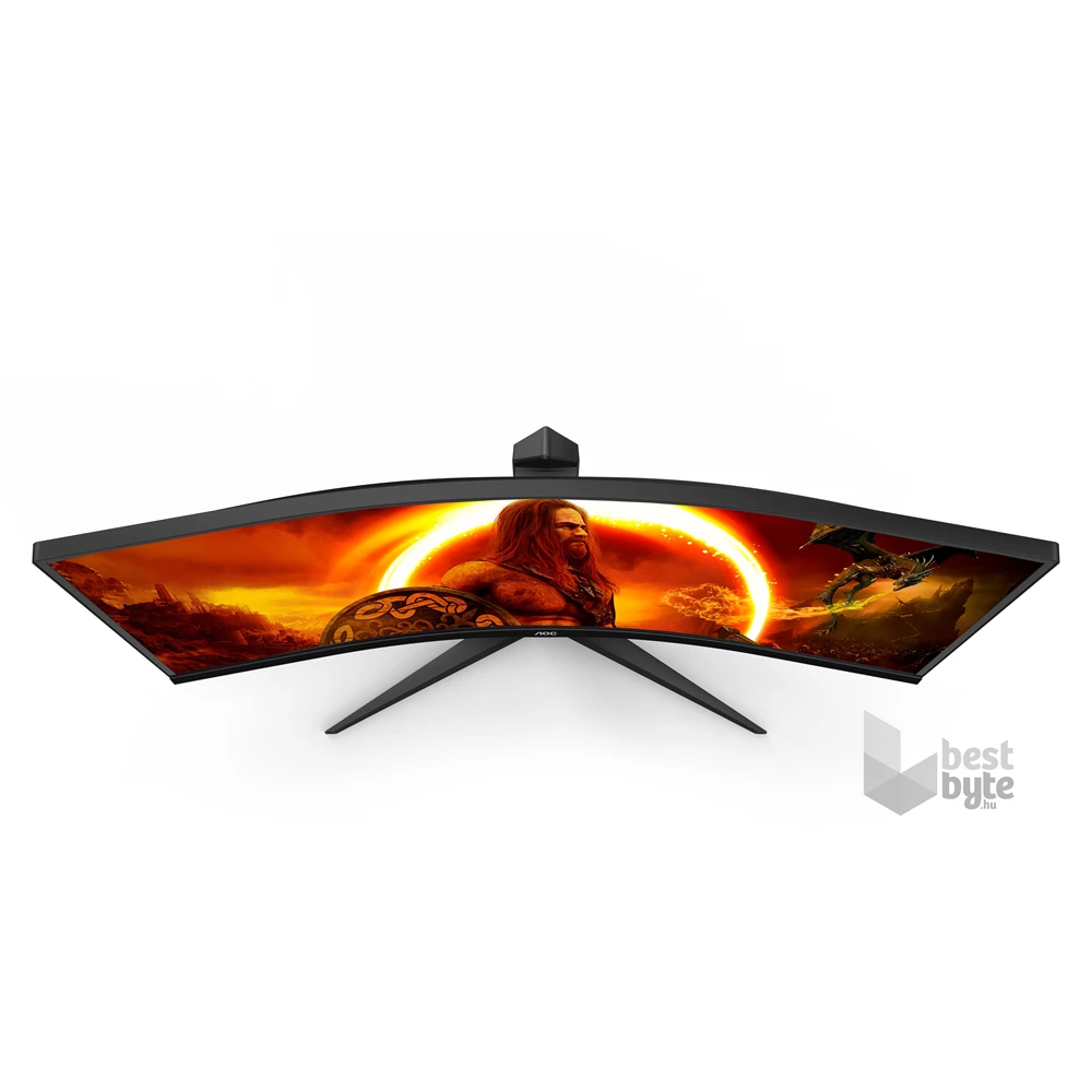 AOC 34" CU34G2XE/BK UWQHD VA 144Hz DP/HDMI/USB ívelt gamer monitor