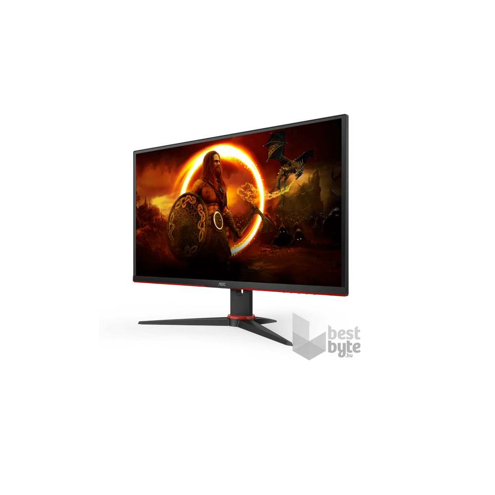 AOC 27" 27G2SPAE/BK FHD IPS 165Hz HDMI/DP/VGA gamer monitor