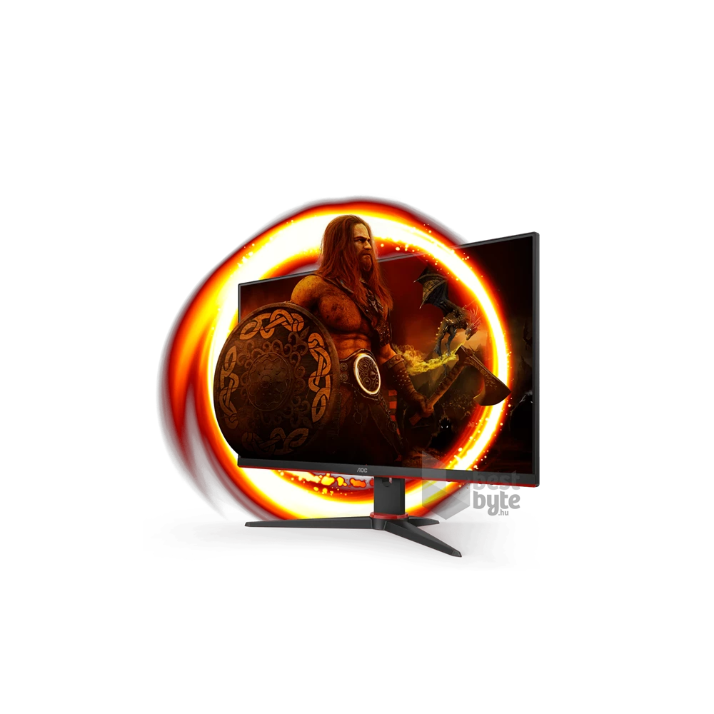 AOC 27" 27G2SPAE/BK FHD IPS 165Hz HDMI/DP/VGA gamer monitor