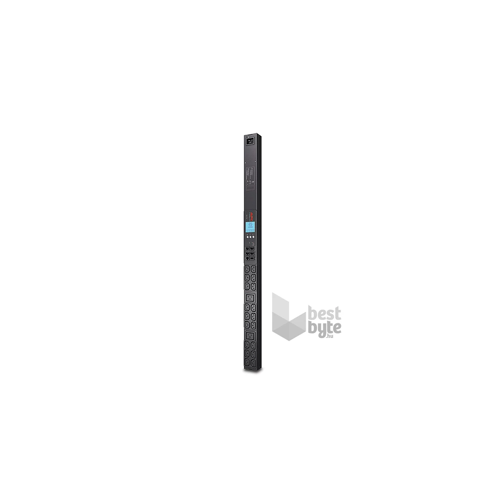 APC AP8858EU3 Rack PDU 2G, Mért, ZeroU, 16A, 230V, (18) C13 és (2) C19,