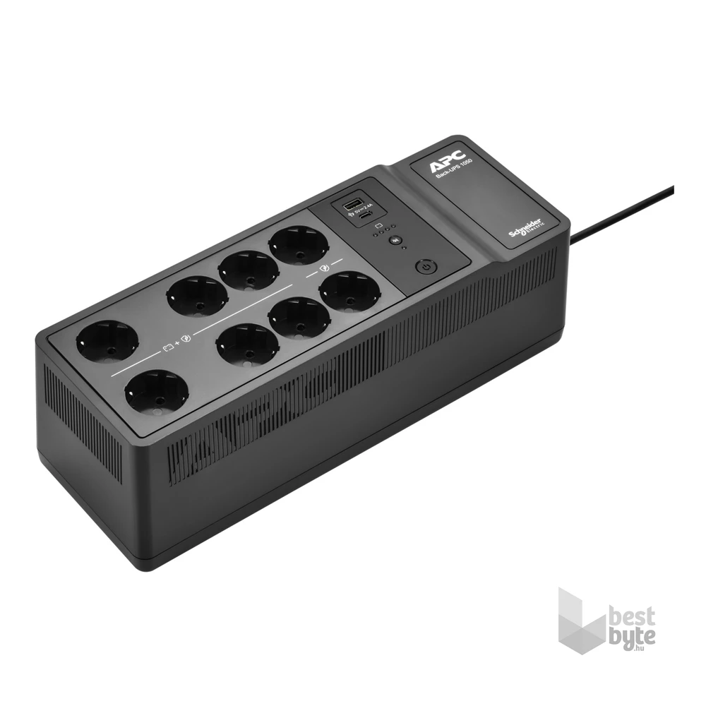 APC BE1050G2-GR Back-UPS 1050 VA 230 V 1x USB-C 1x USB-A szünetmentes akkumulátor