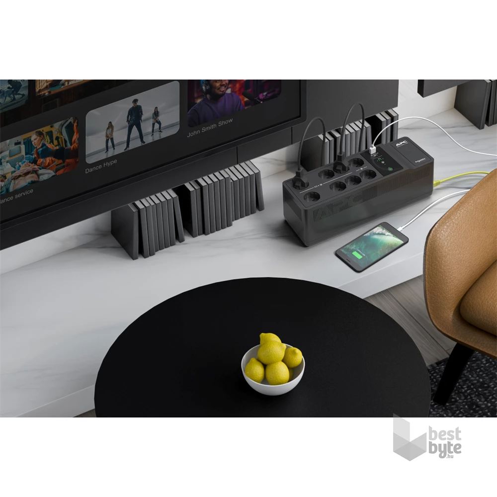 APC BE1050G2-GR Back-UPS 1050 VA 230 V 1x USB-C 1x USB-A szünetmentes akkumulátor