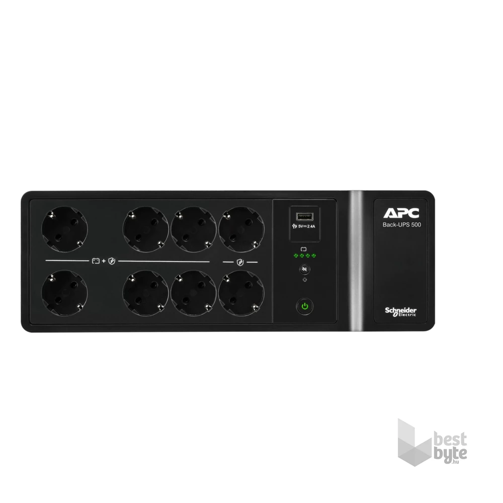 APC BE500G2-GR Back-UPS 500 VA 230 V 1 USB-A szünetmentes akkumulátor