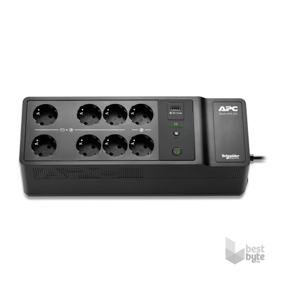 APC BE500G2-GR Back-UPS 500 VA 230 V 1 USB-A szünetmentes akkumulátor