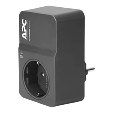 APC PM1WB-GR SURGE PROTECTOR fekete túlfeszültségvédő