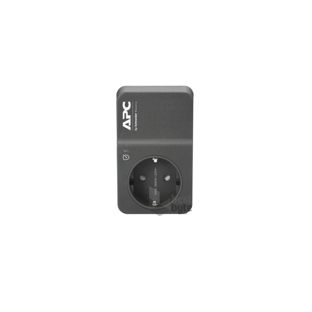 APC PM1WB-GR SURGE PROTECTOR fekete túlfeszültségvédő