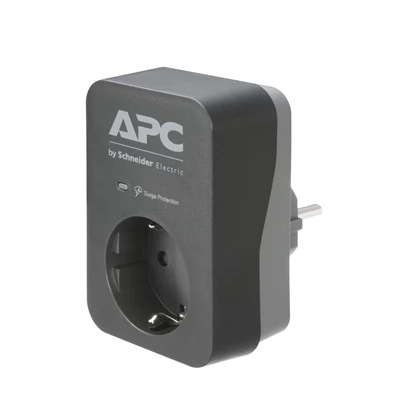 APC PME1WB-GR SURGE PROTECTOR fekete túlfeszültségvédő