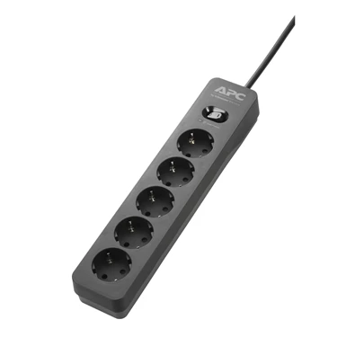 APC PME5B-GR SURGE PROTECTOR fekete túlfeszültségvédő