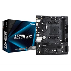 ASRock A520M-HVS AMD A520 SocketAM4 mATX alaplap