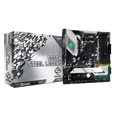 ASRock B550M STEEL LEGEND AMD B550 SocketAM4 mATX alaplap